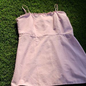 Pink Striped Dress